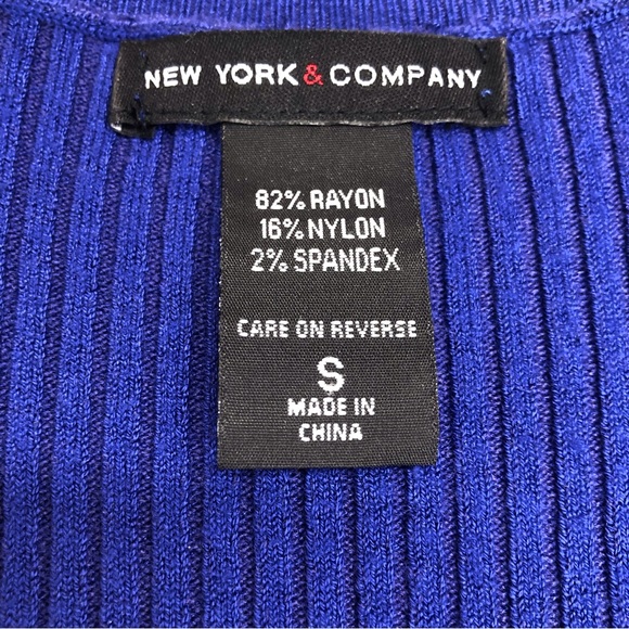 New York & Company Berry Blue Sweater Set - Picture 14 of 16